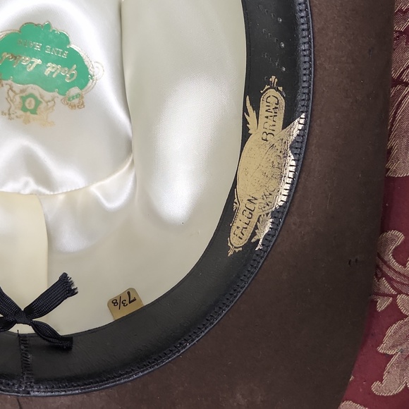 Falcon Brand Gold Label Feathered Hat 7 3/8 - Picture 11 of 12